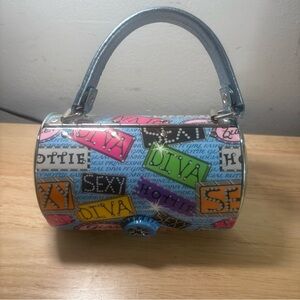 Prezzo purse handbag crossbody tote metal  tote DIVA